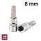 FIXMAN 1/4' Dr.bit Socket 8mm Hex Allen H8